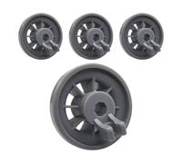 Roues pour lave-vaisselle 4 pièces, roues de panier inférieur pour lave-vai