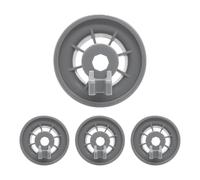Roues pour lave-vaisselle panier inférieur,Roues pour lave-vaisselle | Roues de support de remplacement pour lave-vaisselle 4 pièces rouleaux pour égouttoir à vaisselle | Roues du panier inférieur du