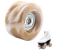 Roues pour Roller Quad Skates Skateboard, 58 Mm X 32 Mm Roue avec Installes Roulements 608RS ABEC-9, Replacement Set pour Planche Patins À roulettes
