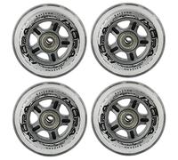 Roues, pour Skating de loisirs PU 84 mm/82 A 4 St + roulement Roulements ABEC7 Chrome 8 St Nils