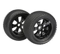 Roues pour Truggy 1:8 avec 6 rayons ABSIMA 2520013 Noir