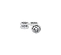 Roues Roller - Powerslide - Infinity Ii - 90 Mm - Dureté 85a - 4 Pièces Blanches Multicolore