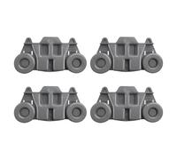 Roues Roues lave-vaisselle - rouleaux pour lave-vaisse Roues de rôle pour les roues du lave-vaisselle pour le panier inférieur des roues de lave-vaisselle pour le panier inférieur des roues de remplac
