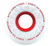 Roues Skate RICTA (Jeu de 4) 55mm Clouds Red 86a