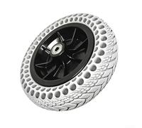 Roues solides de 200 x 50 - Moyeu de roue électrique pour fauteuil roulant, scooter électrique, pneu en caoutchouc à traction améliorée, facile à installer