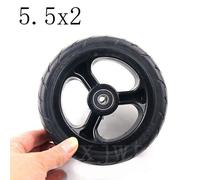 Roues Solides De 5 Pouces 5.5x2 Avec Nes En Fibre De Carbone, Pneus De Scooter De Bonne Qualité Avec Jantes En Alliage
