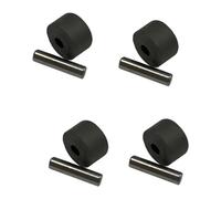 Roues sous vide de remplacement pour Machine à récurer les sols, têtes motorisées, petit arbre pour Xiaomi Dreame H12/H13/H20/M13S, 2/4 pièces 2Pcs