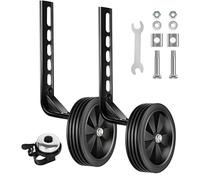 Roues stabilisatrices pour - Roues stabilisatrices de moto tout-terrain de 12 à 20" - Accessoires robustes comme un jeu de cloches et de clés pour une conduite fluide et sûre