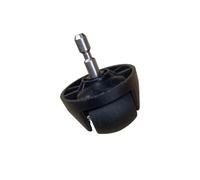 Roues universelles de rechange compatibles avec les aspirateurs robots Cecotec Conga 4090, 5090 et 6090. Accessoires, pièces détachées et consommables inclus.(Black)