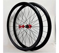 Roues VTT 700C Jantes Double Paroi en Alliage Freins sur Jante 20 Trous Roues de Vélo de Route Moyeux à Roulements Étanches Cassette 7-12 Vitesses