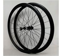 Roues VTT 700C Jantes Double Paroi en Alliage Freins sur Jante 20 Trous Roues de Vélo de Route Moyeux à Roulements Étanches Cassette 7-12 Vitesses