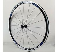 Roues VTT/Vélo de Route 700C Jantes Avant Et Arrière en Aluminium Moyeux Freins V-Brake Hauteur 30 mm Compatibles avec Roues Libres 7/8/9/10/11/12 Vitesses