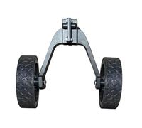 Roues Wacker de désherbage réglables, roue de support de tondeuse à gazon,Support auxiliaire flexible et amovible, roues droites | Améliorations du coupe- stable et économe en énergie pour l'entr