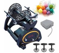 Rouet Électrique Domestique, Fileuse À Fil Électrique - Commutation Avant/Arrière + Vitesse Maximale 800 TR/Min + Capacité 4oz (120G), Pour Torsion De Fibres De Laine (C)