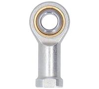 Roueur d'extrémité de tige SI12T / K en acier en carbone lourd Télélérat du joint à billes de diamètre de 16 mm pour les cylindres et machines hydrauliques d'ingénierie (Thread droit (fil positif))