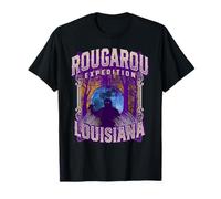 Rougarou Expedition Louisiana Marais Monstre Loup-Garou Legend T-Shirt