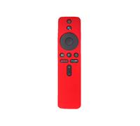 (Rouge) 1 coque de protection antichoc en silicone pour télécommande Xiaomi Mi TV Box S Wifi