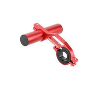 (rouge, 10cm) Rallonge de guidon en aluminium pour vélo Installation rapide Rallonge de guidon pour vélo Lumière Téléphone Code Mètre 10/20cm