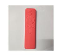 (Rouge) 1pc Housse de protection en silicone souple pour télécommande vocale Xiaomi 4A Housse en caoutchouc