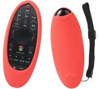 (Rouge) 1pc Samsung Remote Control Case BN59-01181B BN59-01182B Samsung Remote Control Case Anti-skid Silicone Case Anti-scratch Shockproof