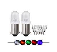 (Rouge-20 pièces) 4/10/20 pièces BA9S T4W LED ampoule de voiture T2W T3W lampe intérieure automatique