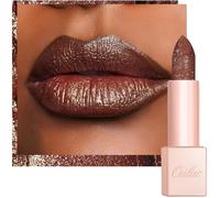 Rouge A Levre Pailleté Chocolats, Très Pigmenté Finition Lustrée Diamant, Super Crémeux Et Hydratant, Maquillage Des Lèvres[RO20]