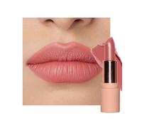 Rouge a Levre Velvet Mat pour Femme, Rose Corail Rouge à Lèvres Haute Pigmentation avec Texture Crémeuse et Mat, Longue Tenue Confortable, Full Coverage Végan Lipstick, Maquillage pour les Lèvres-404