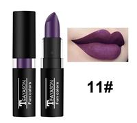 Rouge À Lèvres 12 Couleurs,Imperméable,Longue Durée,Cosmétique,Noir,Bleu,Violet,Vert,Mat,Brillant À Lèvres,Rouge.11.Taille Réelle