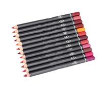 Rouge à Lèvres, 12 Pcs Matte Lip Liner Filler Pencil Set, Waterproof Long Lasting Smooth Filler Contour Shaping Lip Makeup, Soft Waterproof Smooth Lip Liner Lipliner Pen