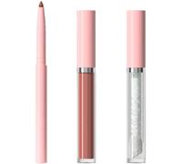 Rouge à lèvres 3 en 1 - Huile à lèvres Peel Off Lip Liner - Rouge à lèvres - Gloss - Crayon contour des lèvres - Longue durée - Nonstick Cup - Imperméable - Cadeau de maquillage liquide (#12)