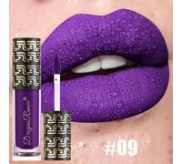 Rouge À Lèvres Antiadhésif Mat,Violet,Bleu,Vert,Noir,Pigment Durable,Glaçage,Marron Terre,Noël,Halloween,Maquillage Pour Les Lèvres.09.4g