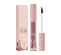 Rouge à lèvres au beurre avec texture 4 couleurs, brillant à lèvres crémeux, ne colle pas à la tasse, ne se décolore pas, hydrate durablement, rouge à lèvres liquide velouté (A, taille unique)