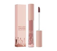 Rouge à lèvres au beurre avec texture 4 couleurs, brillant à lèvres crémeux, ne colle pas à la tasse, ne se décolore pas, hydrate durablement, rouge à lèvres liquide velouté (D, taille unique)