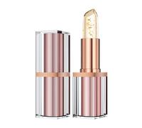 Rouge à lèvres brillant à couleur changeante, équilibrage en doré, riche en ingrédients hydratants pour une longue durée, effet cils trilatéraux brillants