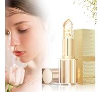 Rouge à lèvres changeant de couleur avec feuille d'or, hydratant et brillant pour les lèvres, 24 heures d'hydratation durable et de brillance, adapté aux femmes. (1pcs)