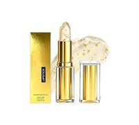 Rouge à Lèvres Changeant de Couleur Magique, Baume à Lèvres pH Adaptatif aux Flocons d'Or, Rouge a Levre Sans Transfert Longue Tenue pour un Éclat Naturel au Quotidien, Cadeaux pour femmes, 1pc