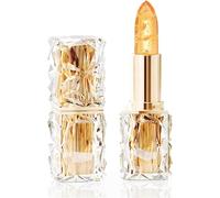 Rouge à lèvres changeant de couleur, Rouge à lèvres Cristal Doré sans transfert, Nourrit en profondeur, Hydratation longue durée 24 h