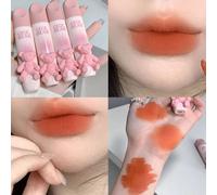 Rouge À Lèvres En Velours Mat,Petit Ours Mignon,Brume De Glaçage,Crème Blanchissante Longue Durée,Coloration,Maquillage Pour Les Lèvres.Gx1079-03.2.5g
