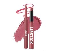 Rouge à Lèvres et Crayon à Lèvres Mat Set, 2pcs Lipstick & Lip Liner Brun Grillé, Longue Durée, Imperméable, Hautement Pigmenté, Non Adhésif, Velours Texture, Coffret Maquillage Femme for Christmas-07