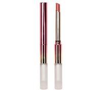 Rouge à lèvres et imperméable à l'eau - Rouge à lèvres - Manteau de pluie - Double tête - Film de rouge à lèvres étanche - Coque anti-adhésive - Ne se décolore pas - Maquillage de beauté - 2 ml (E