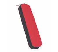Online étui Rouge, étui à Crayons avec Fermeture éclair, Trousse avec 2 Passants pour Crayons, Poche pour stylos à Bille, stylos Plume, pinceaux etc, étui Stylo pour l'école, l'université & Le Bureau