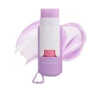 Rouge à lèvres hydratant - Baume de soin des lèvres incolore de 46 g avec chaîne de perles, garde les lèvres lisses et hydratées, idéal pour l'hiver, la maison, les voyages, le sommeil pendant la nuit