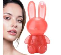 Rouge À Lèvres Hydratant - Brillant À Lèvres En Forme De Lapin Pour Femmes 2.5ml | Maquillage 6 Couleurs Non Collant Pour Usage Quotidien Maison Voyage Travail Mariage Sports Extérieur