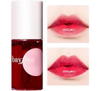Rouge à lèvres hydratant pour les lèvres, miroir, texture mate, lèvres, joues et yeux, brillant à lèvres à triple usage, imperméable, résistant à la sueur, rouge à lèvres de couleur riche (FRAISE)