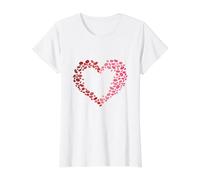 Rouge à lèvres Kiss Heart T-Shirt Graphique avec Valeur