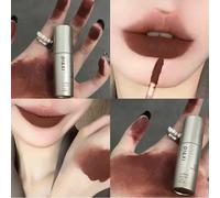 Rouge À Lèvres Liquide Imperméable En Velours Mat Marron Foncé,Teinte De Boue,Maquillage,Café Latte,Cosmétiques..01