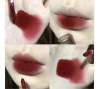 Rouge À Lèvres Liquide Imperméable En Velours Mat Marron Foncé,Teinte De Boue,Maquillage,Café Latte,Cosmétiques..04