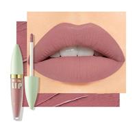 Rouge À Lèvres Liquide Mat Longue Durée Teinture À Lèvres Hautement Pigmentée Pour Femmes Avec Des Caractéristiques Anti-taches Et Imperméables Tenue Toute La Journée