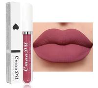 Rouge à Lèvres Liquide Mate, Rouge a Levre Longue Tenue, Couleur Intense Lip Tint, Fini Mat, Formule Vegan, Sans transfert, Cadeau pour Femme (09, 2.5ml)