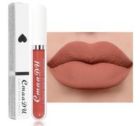 Rouge à Lèvres Liquide Mate, Rouge a Levre Longue Tenue, Couleur Intense Lip Tint, Fini Mat, Formule Vegan, Sans transfert, Cadeau pour Femme (01, 2.5ml)